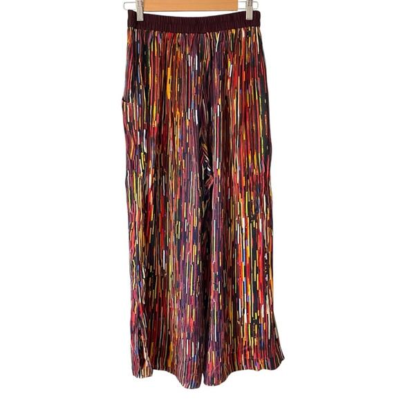 Blank London Wide Leg Stripe Pants Multicolor Red size small - Picture 6 of 7